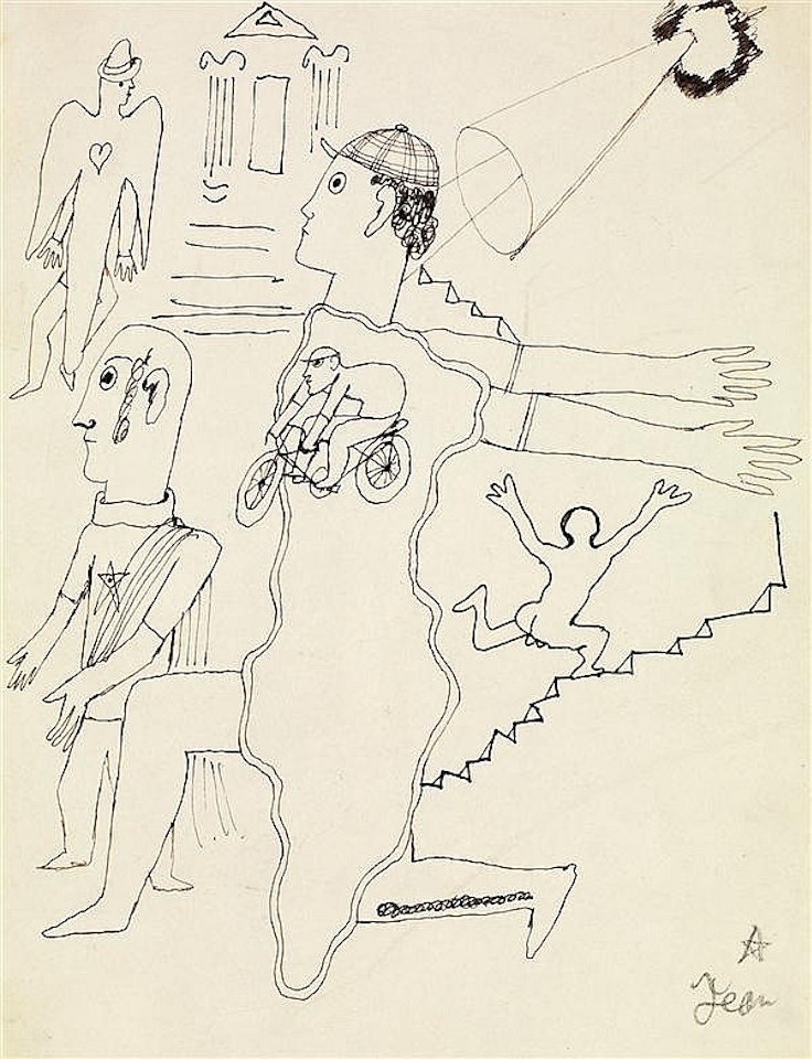 Characters by Jean Cocteau