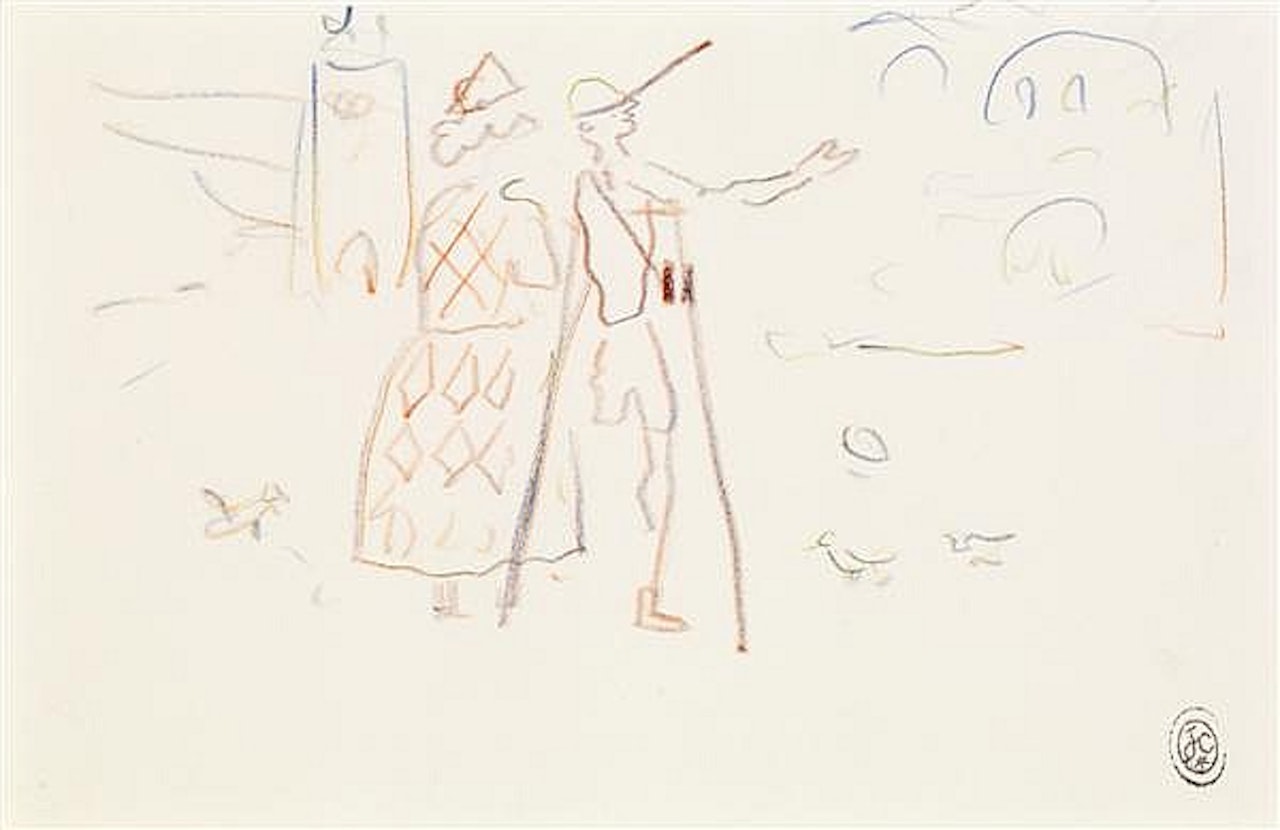 Tourists in Venice by Jean Cocteau