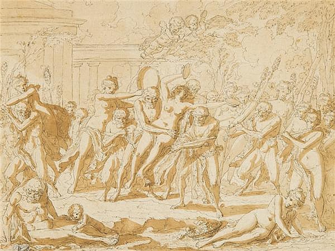 Bacchanale Quill by Louis-Félix de la Rue
