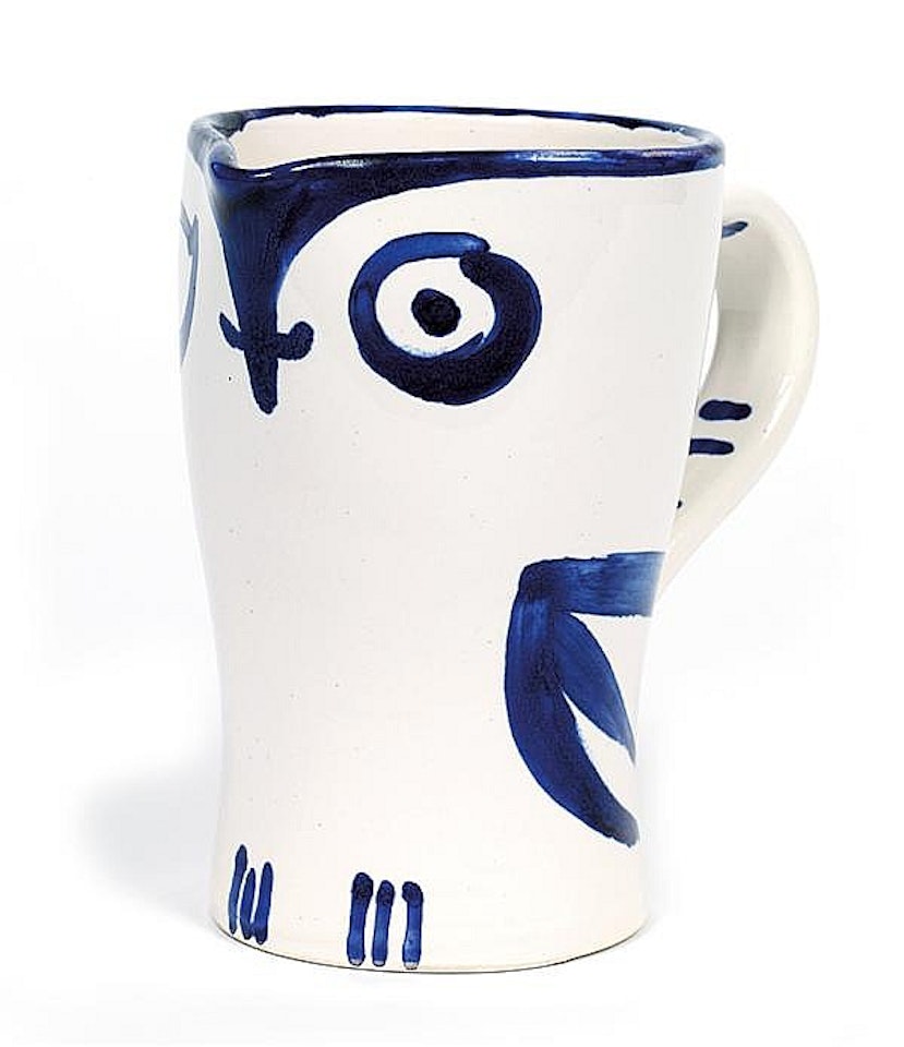 Ceramic mug holder by Pablo Picasso
