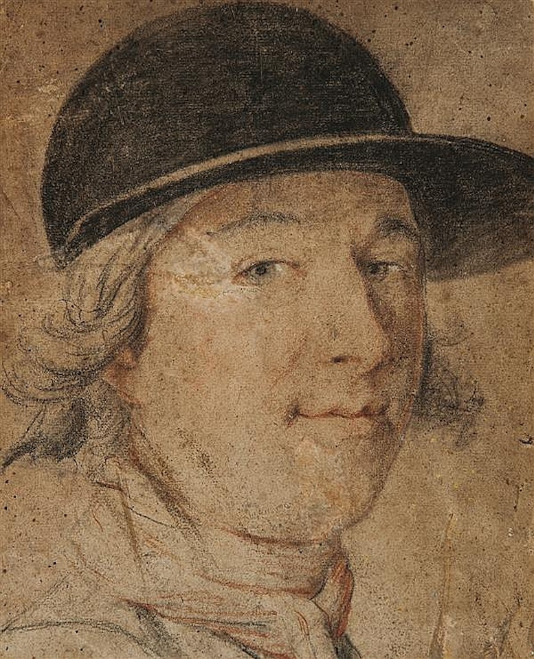 Portrait of a man by English School