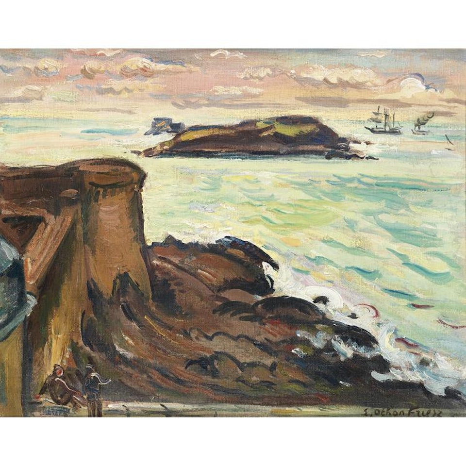 les Remparts de Saint-Malo by Othon Friesz