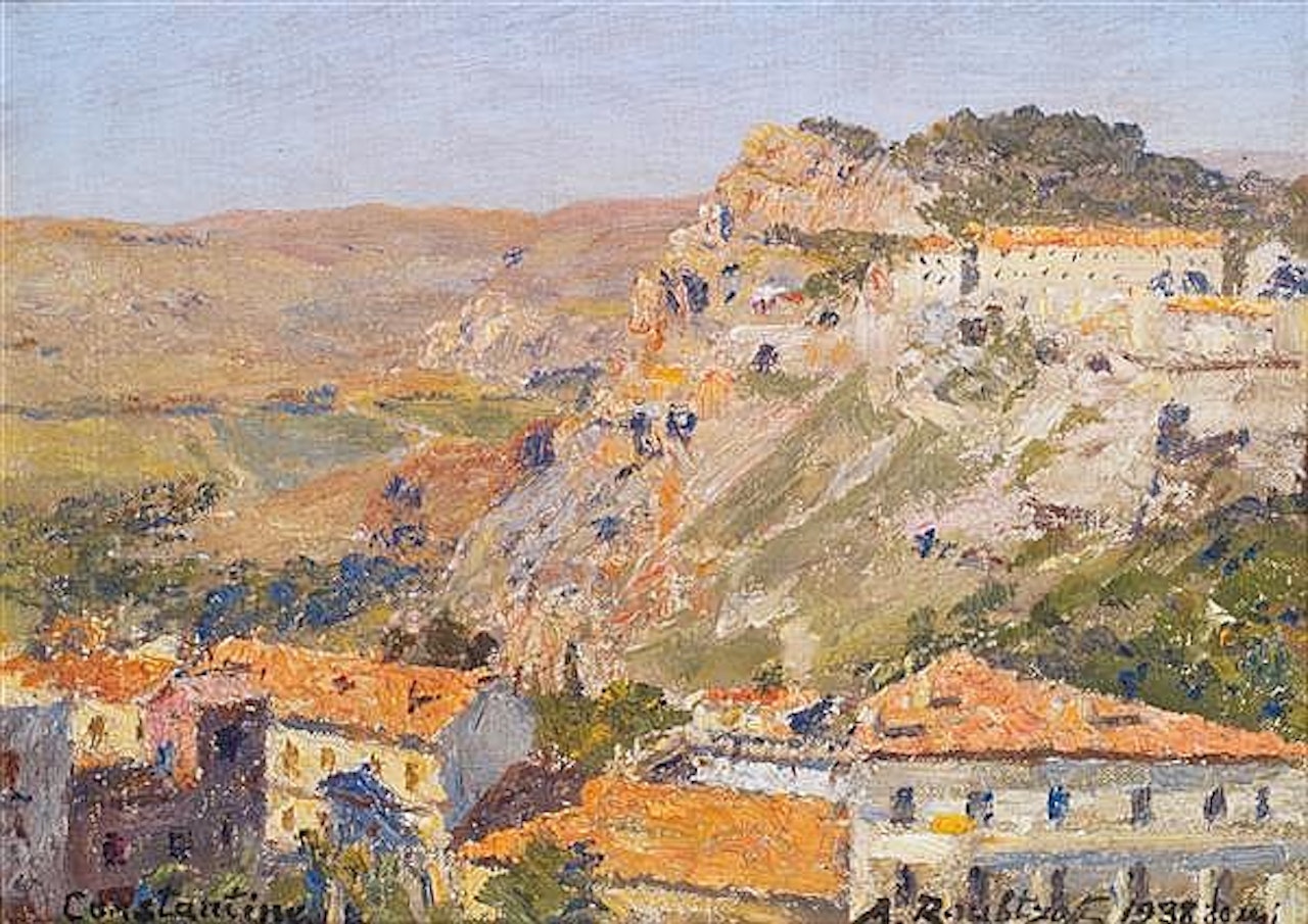 VIEW OF CONSTANTINE VIEW OF CONSTANTINE by Alexandre Roubtzoff