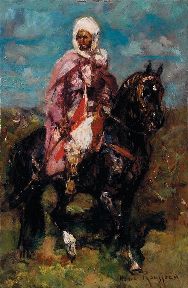 LE CAÏD THE CAÏD by Henri Émilien Rousseau