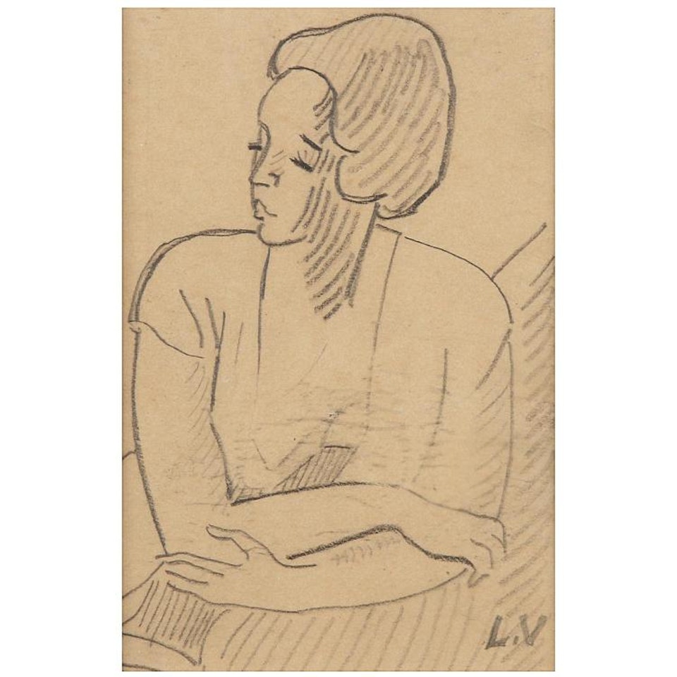 Femme aux bras croisés by Louis Valtat