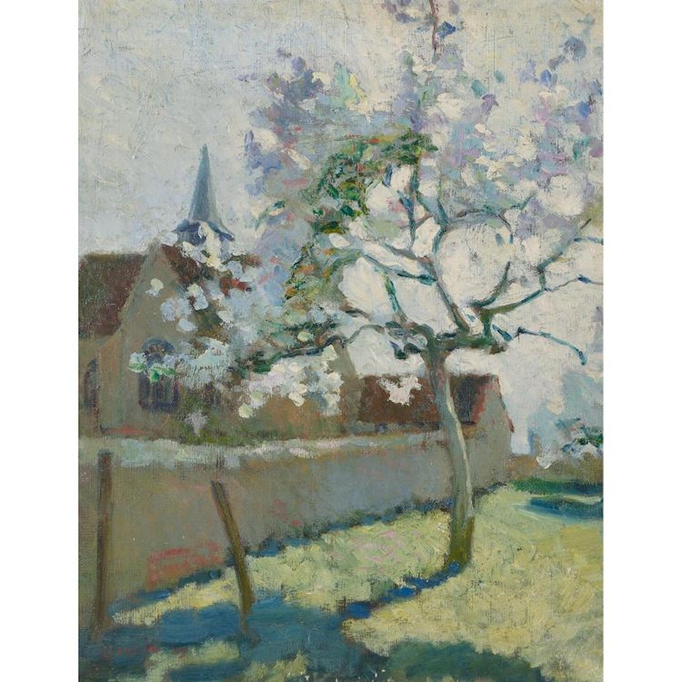 LE POMMIER; LE POMMIER by Gustave Loiseau