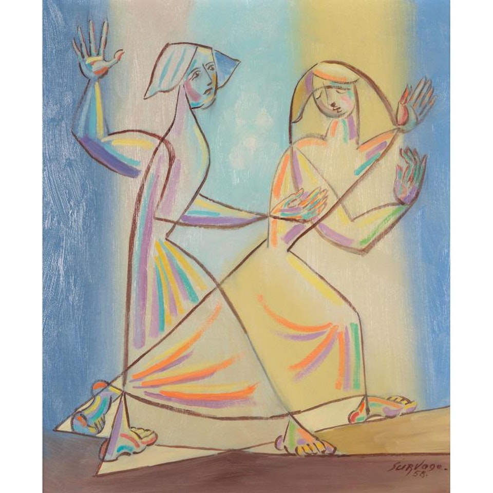 LES DEUX AMIES; LES DEUX AMIES by Leopold Survage