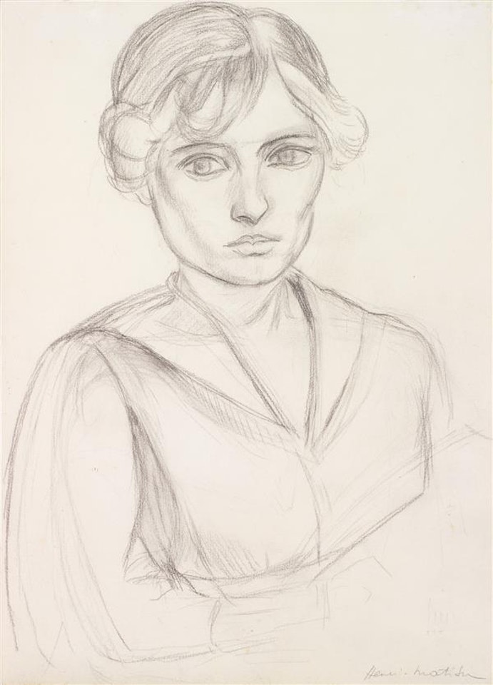 Buste féminin; Buste féminin by Henri Matisse