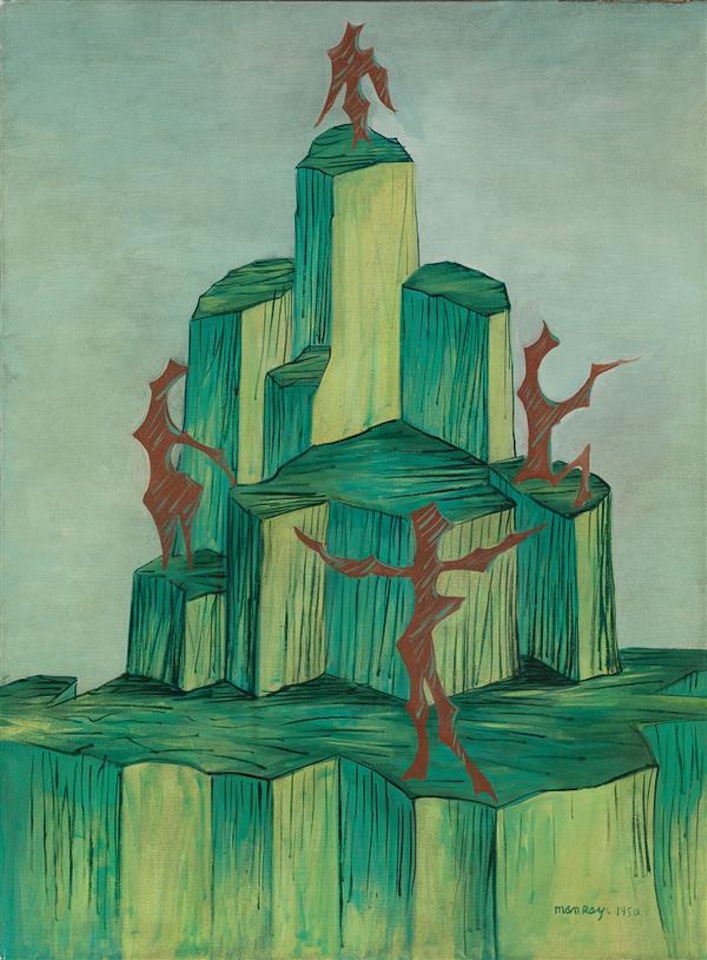 La Montagne en verre; La Montagne en verre by Man Ray