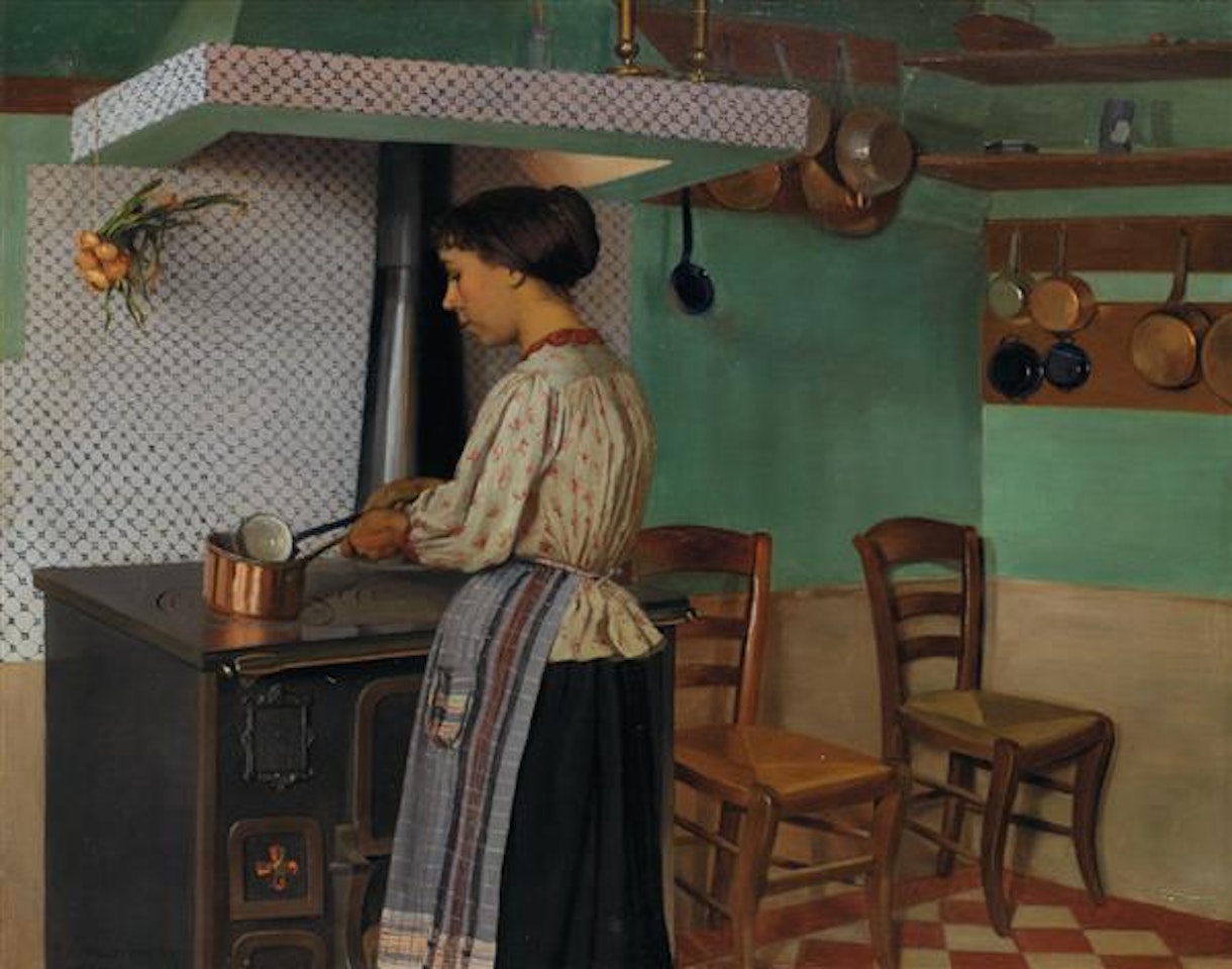 La cuisinière by Félix Vallotton