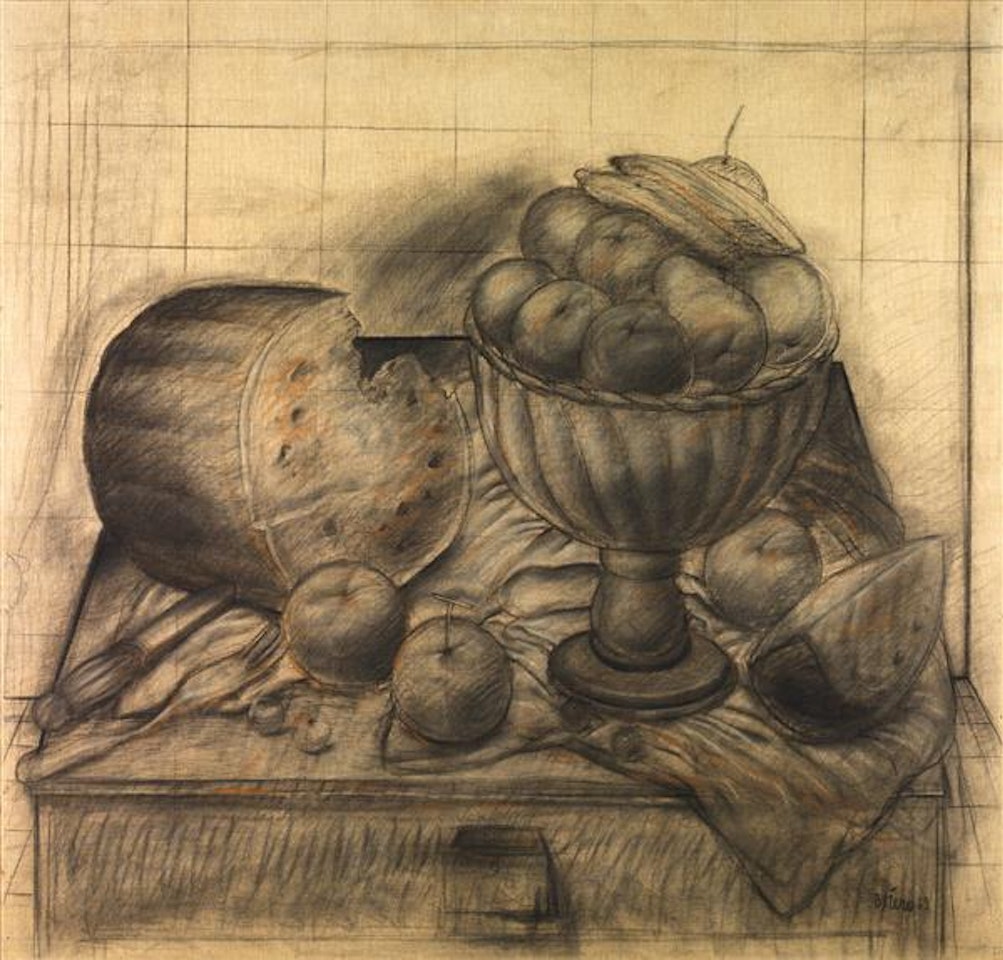 Naturaleza muerta; Naturaleza muerta by Fernando Botero