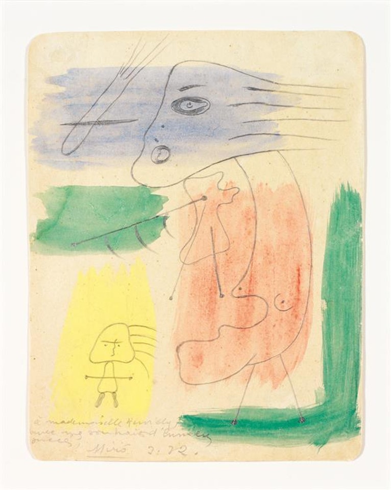 Sans titre; Sans titre by Joan Miró