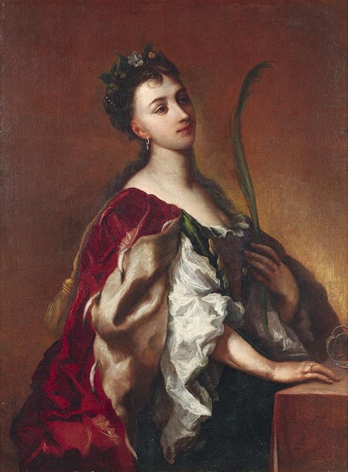 Saint Elizabeth of Hungary by Venetian School