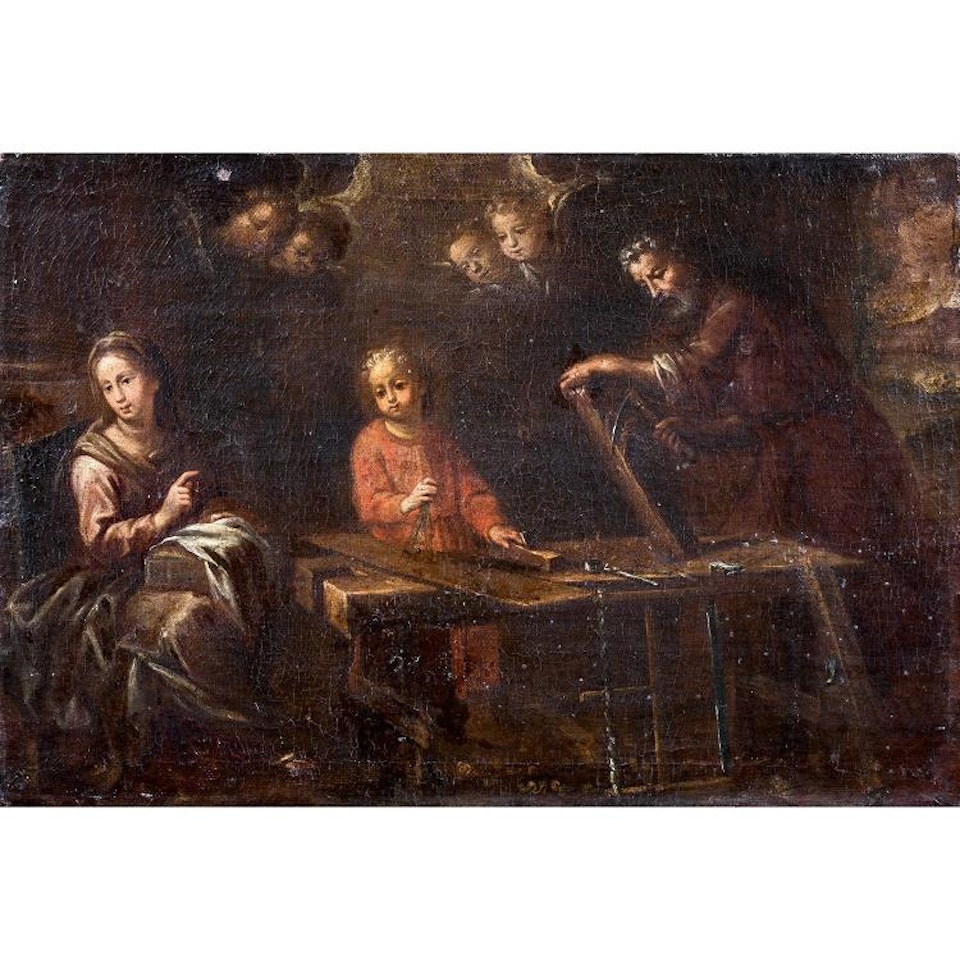 Jesus ​​charpentier by Spanish School
