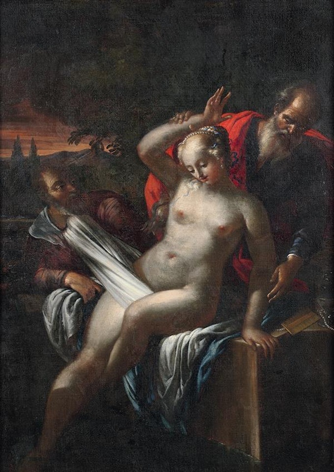 Susanna and the Elders by Italian School