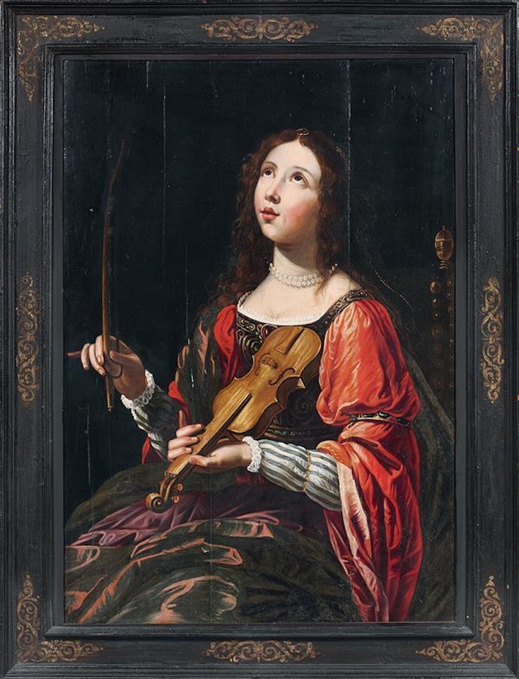 allegory of music by Flemish School