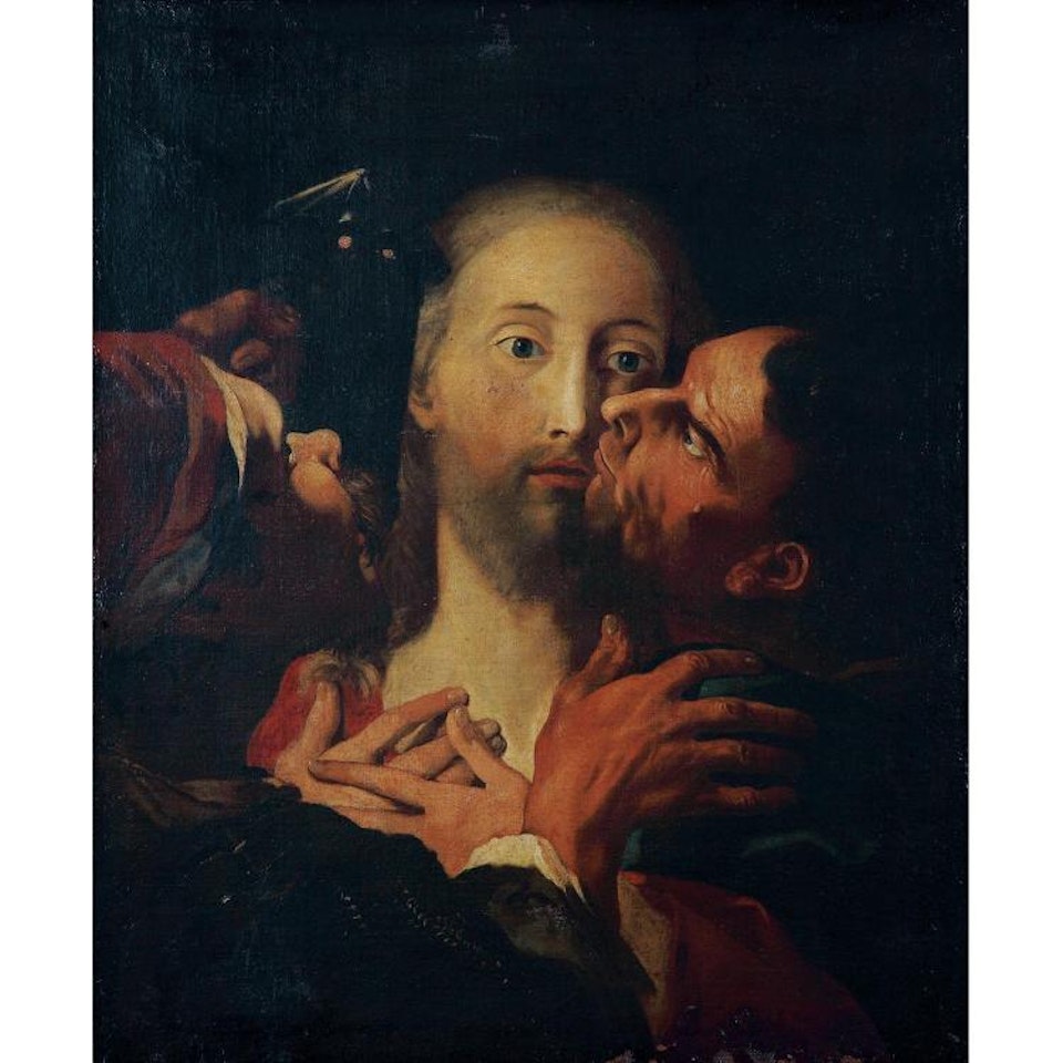 Judas Kiss by Flemish School