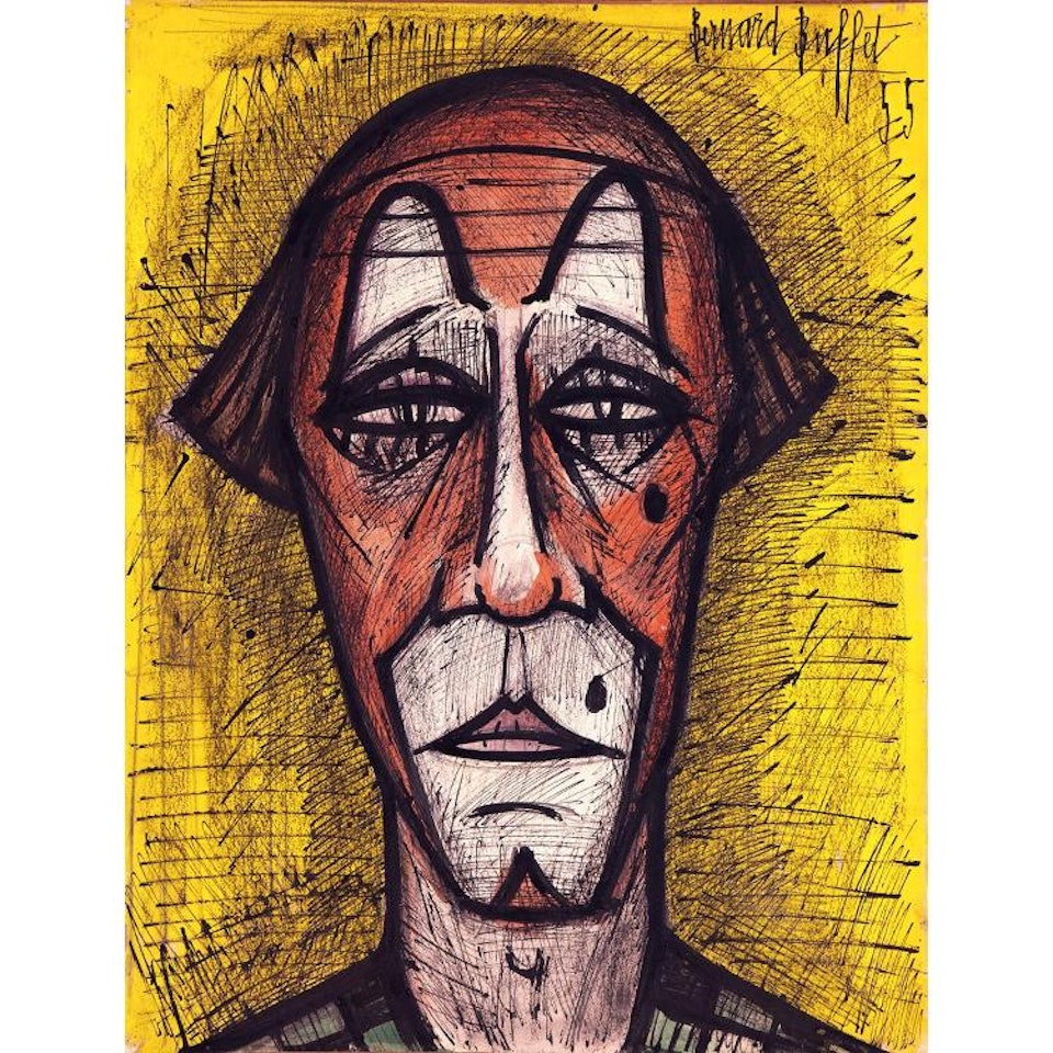 TÊTE DE CLOWN by Bernard Buffet