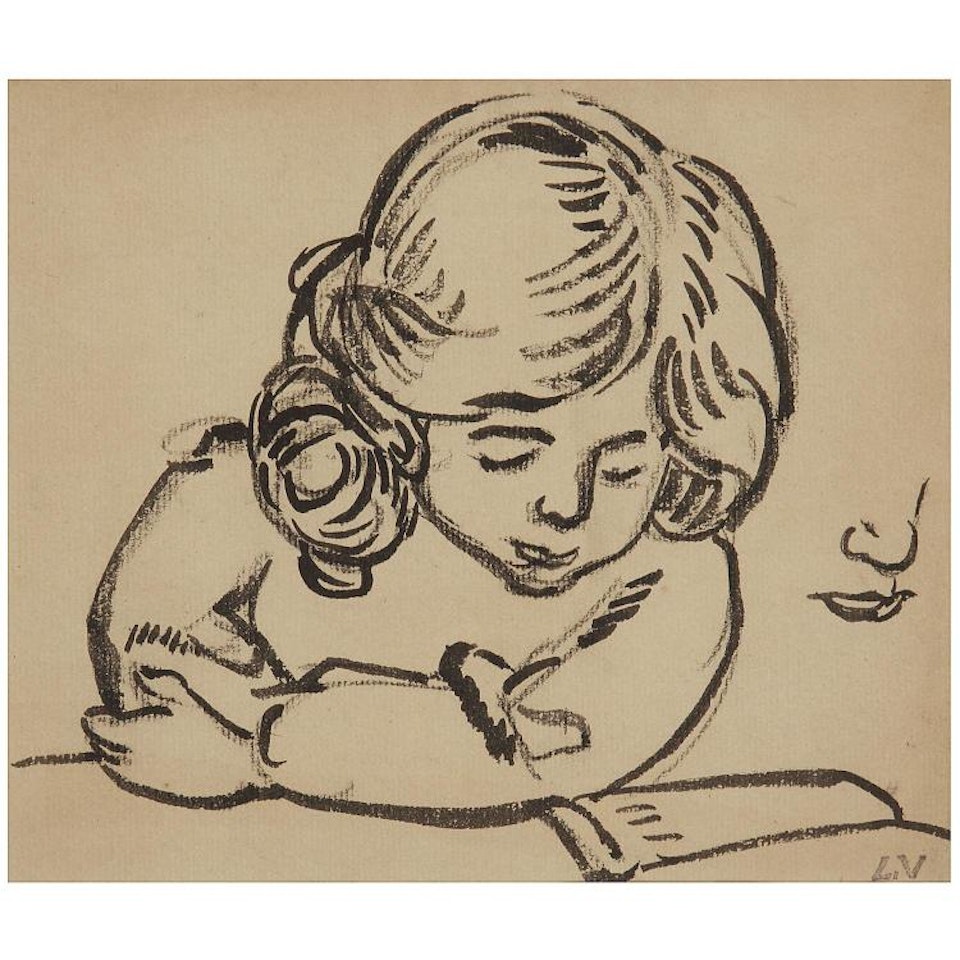Fillette; Fillette by Louis Valtat