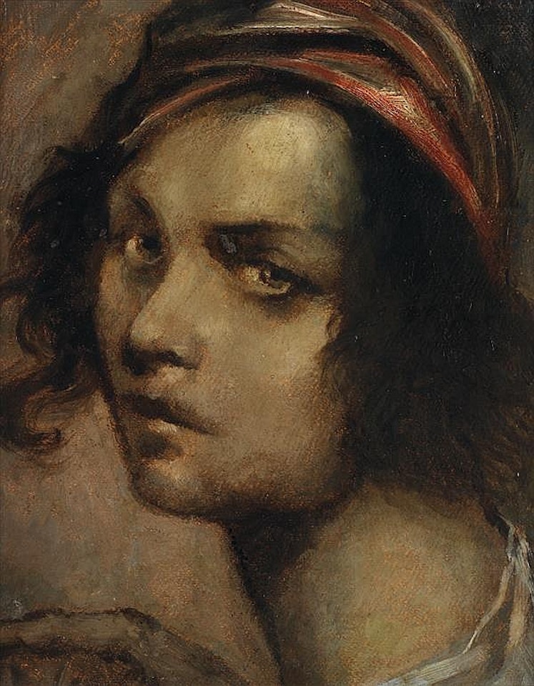 Portrait d"un jeune Napolitain; PORTRAIT D"UN JEUNE NAPOLITAIN by Emile Bernard