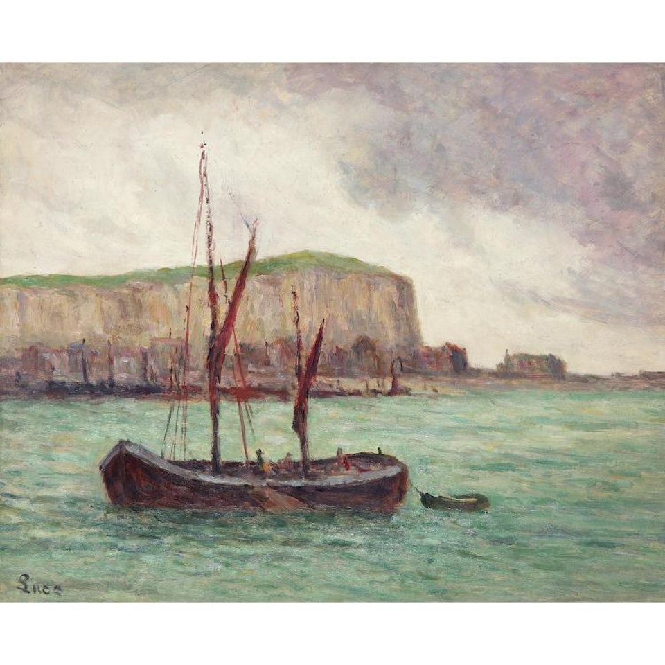 BATEAU DE PECHE, LE TREPORT; BATEAU DE PECHE, LE TREPORT by Maximilien Luce