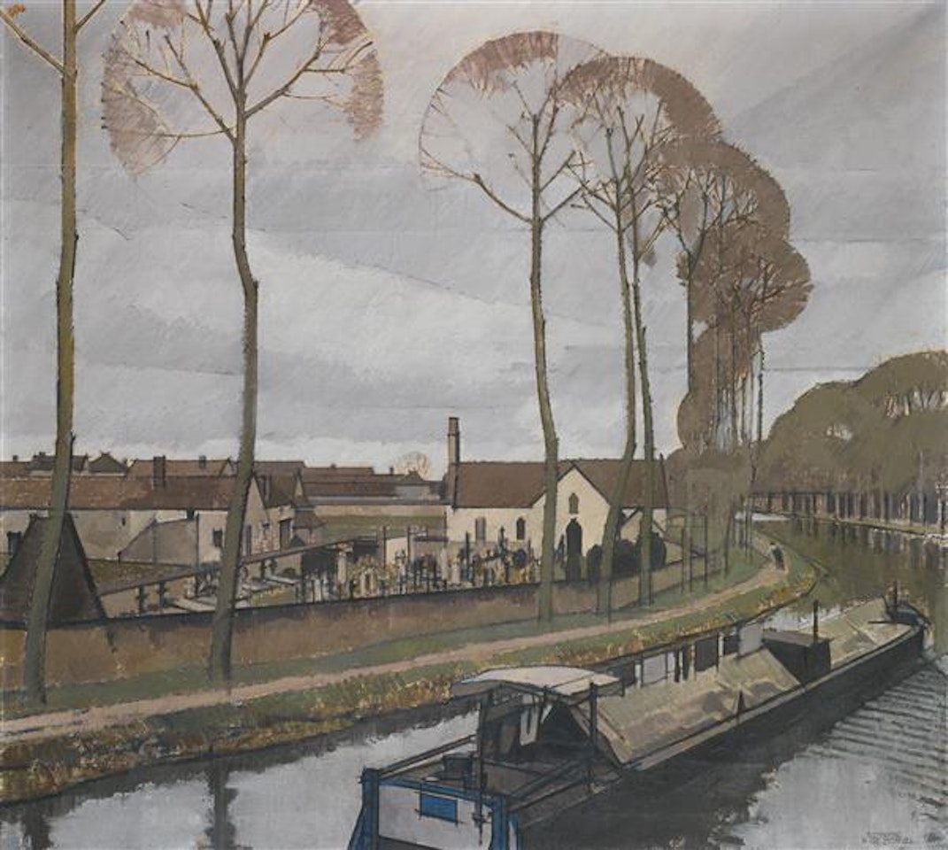 Canal du Loing by Bernard Boutet de Monvel