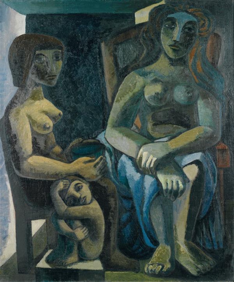 Groupe de personnages; Groupe de personnages by Johann Georg Müller