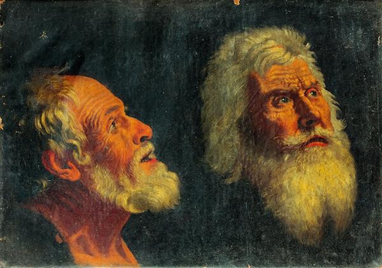 Study of heads by French School