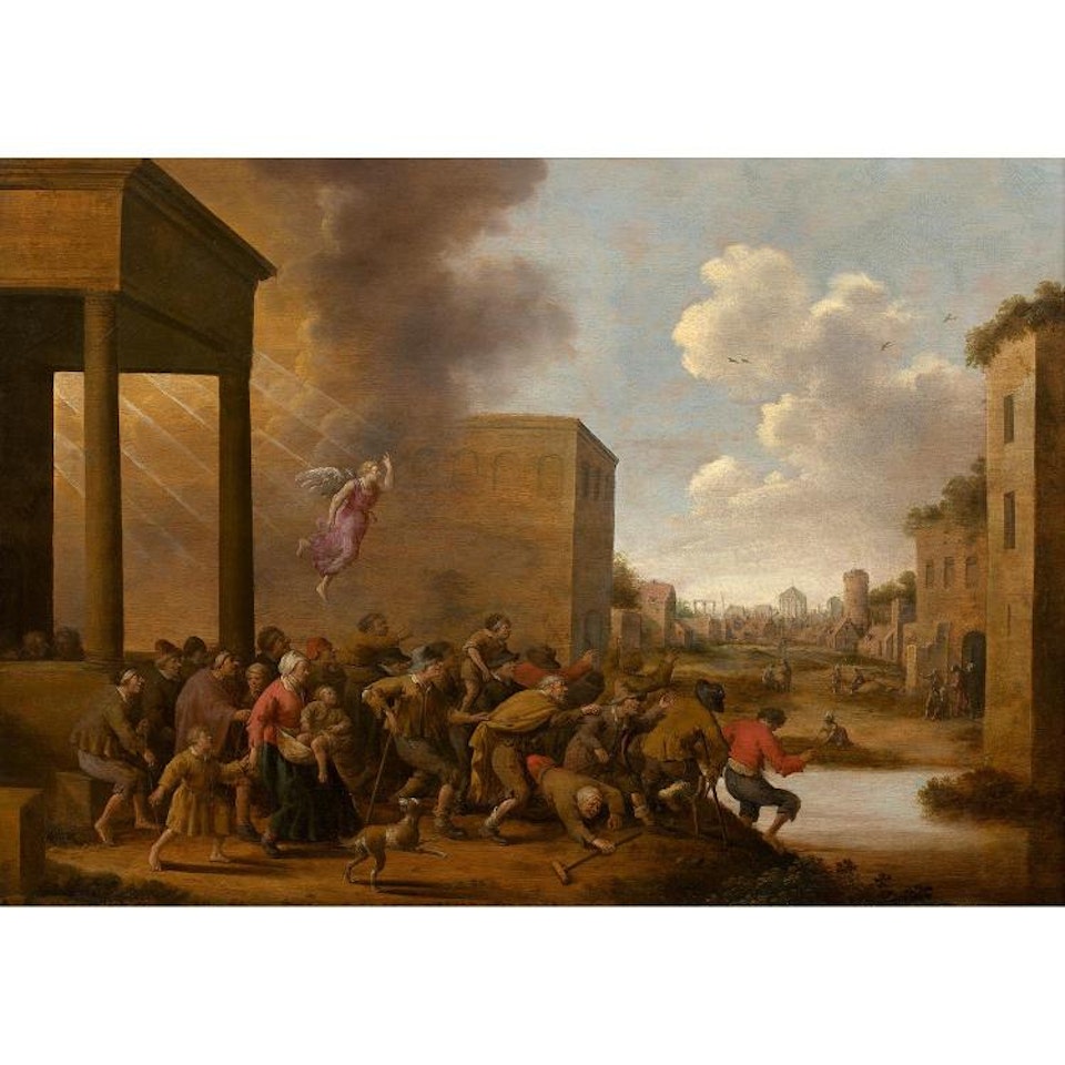Parable of the Blind; LA PARABOLE DES AVEUGLES by Joost Cornelisz Droochsloot