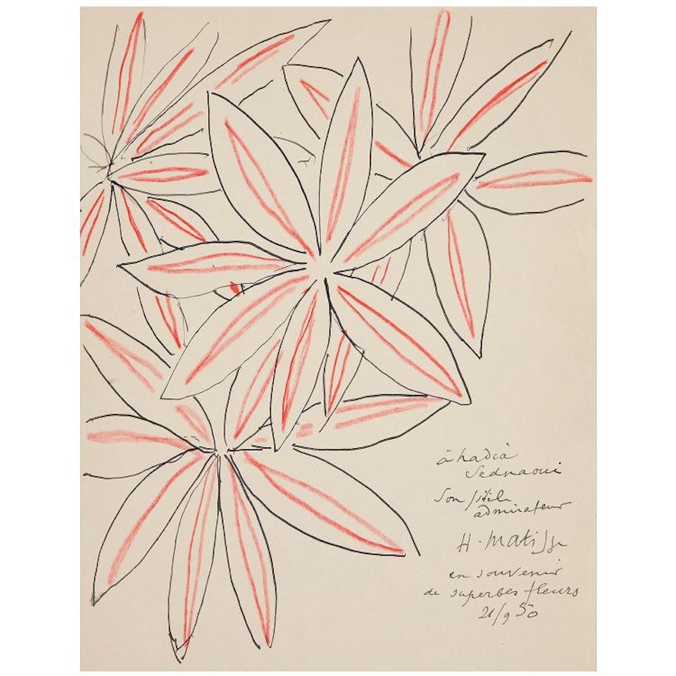 COMPOSITION OF FLOWERS by Henri Matisse
