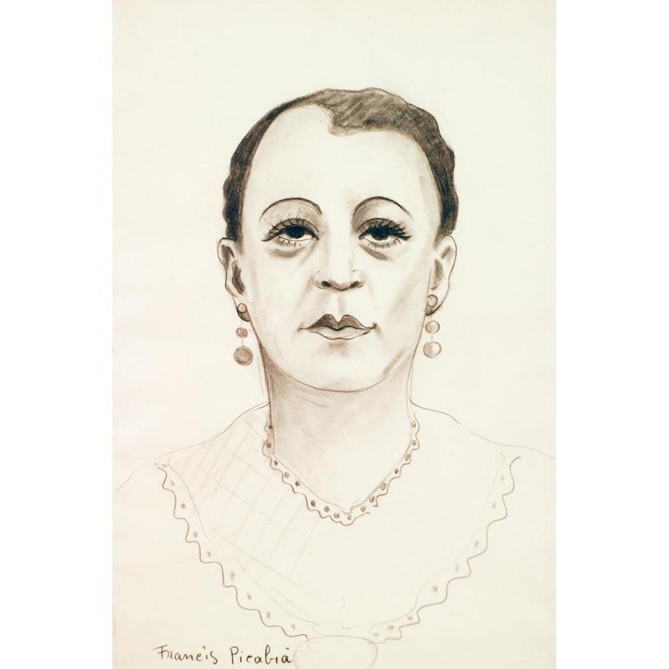 Tête de femme; TETE DE FEMME by Francis Picabia