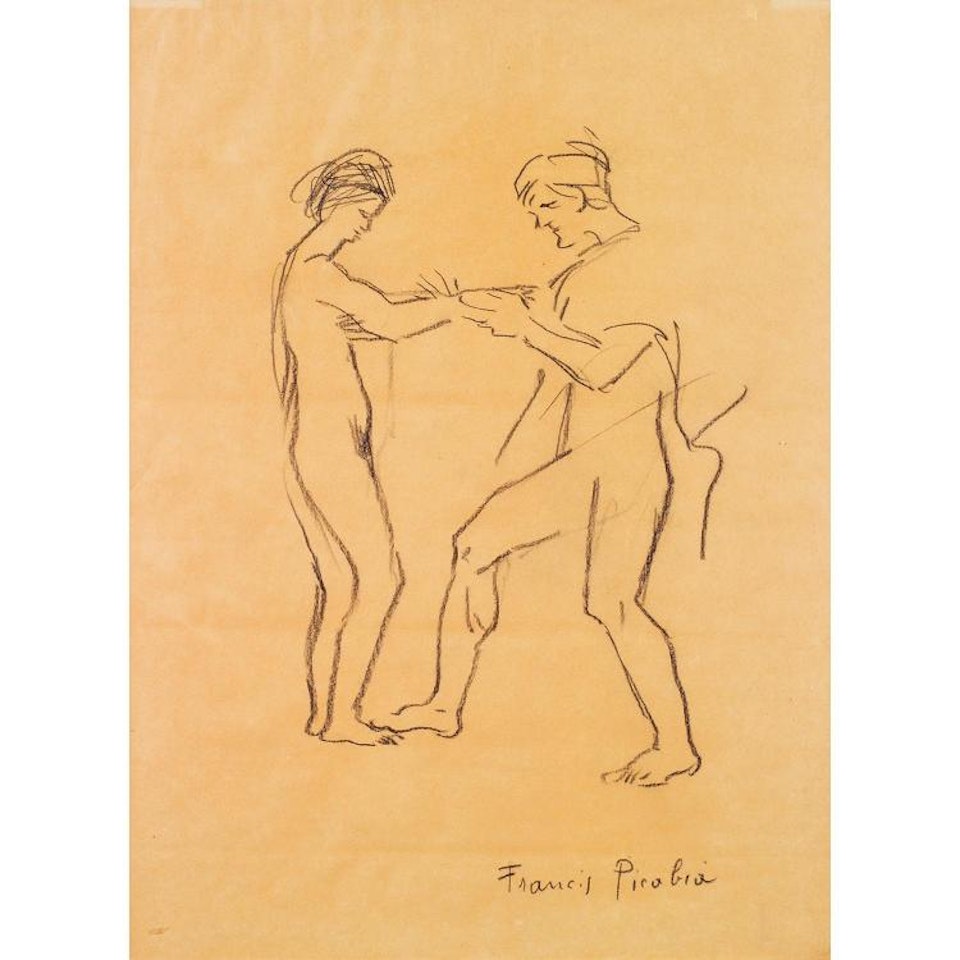 Sans titre (deux personnages); SANS TITRE (DEUX PERSONNAGES) by Francis Picabia