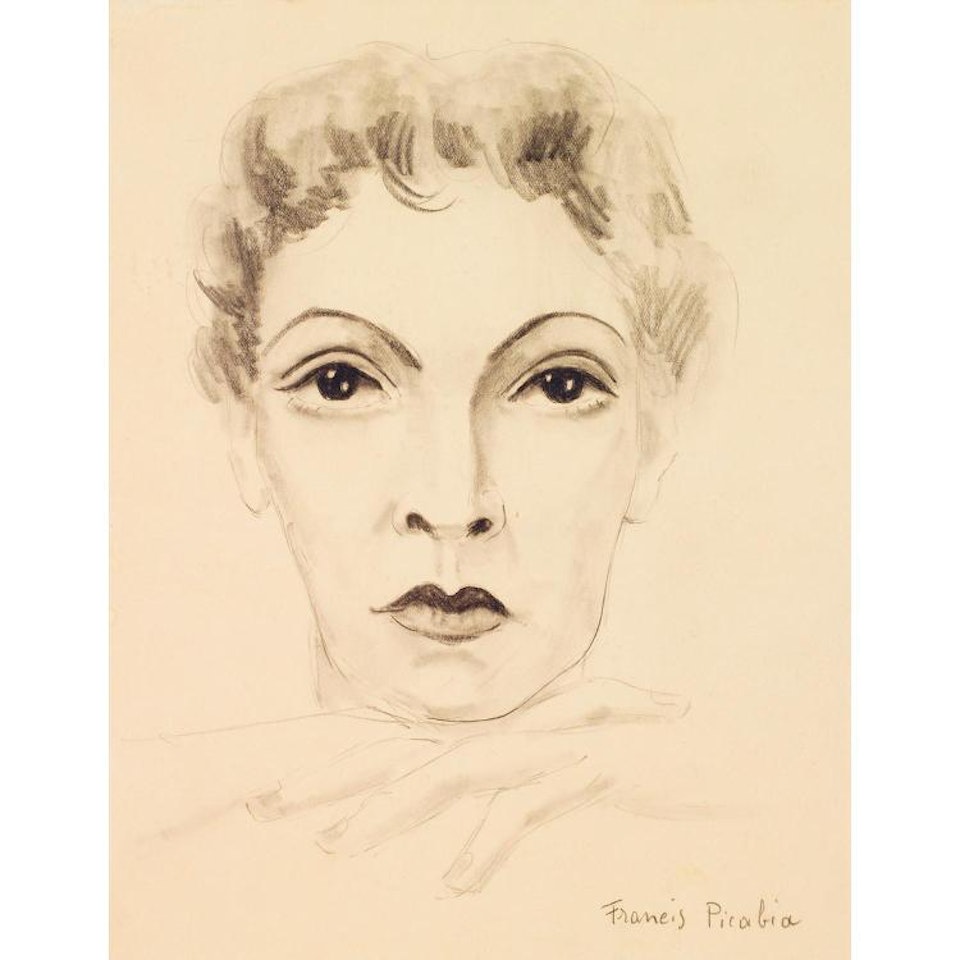 Tête de femme; TETE DE FEMME by Francis Picabia