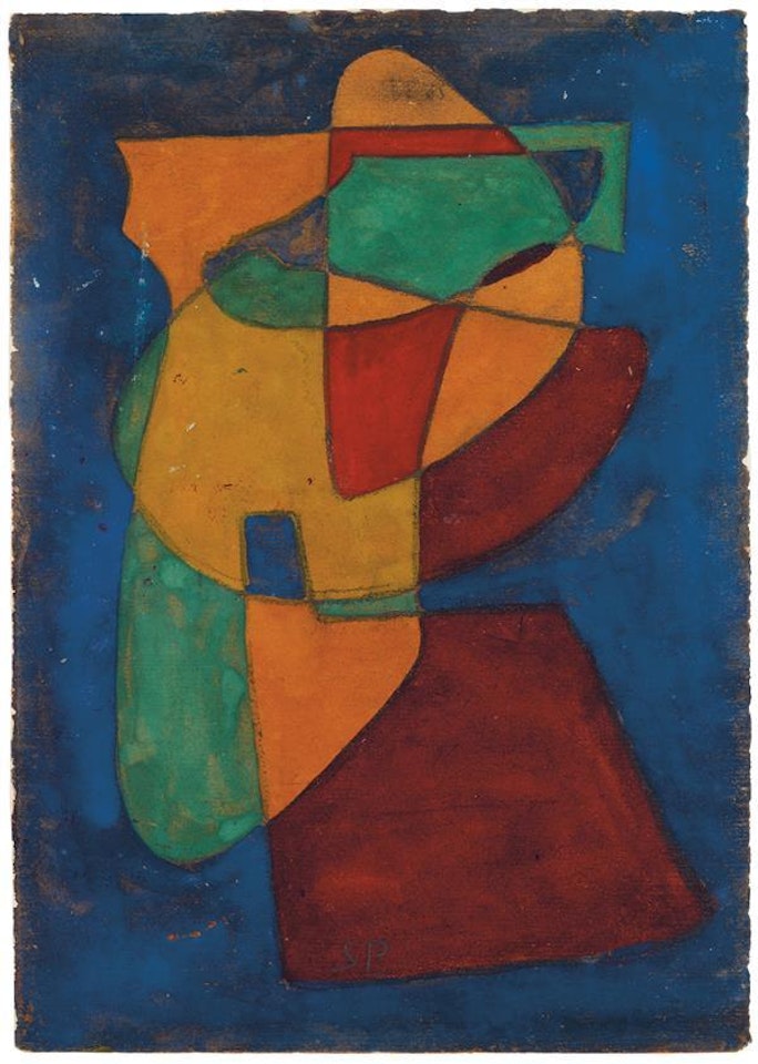 Abstract composition by Serge Poliakoff