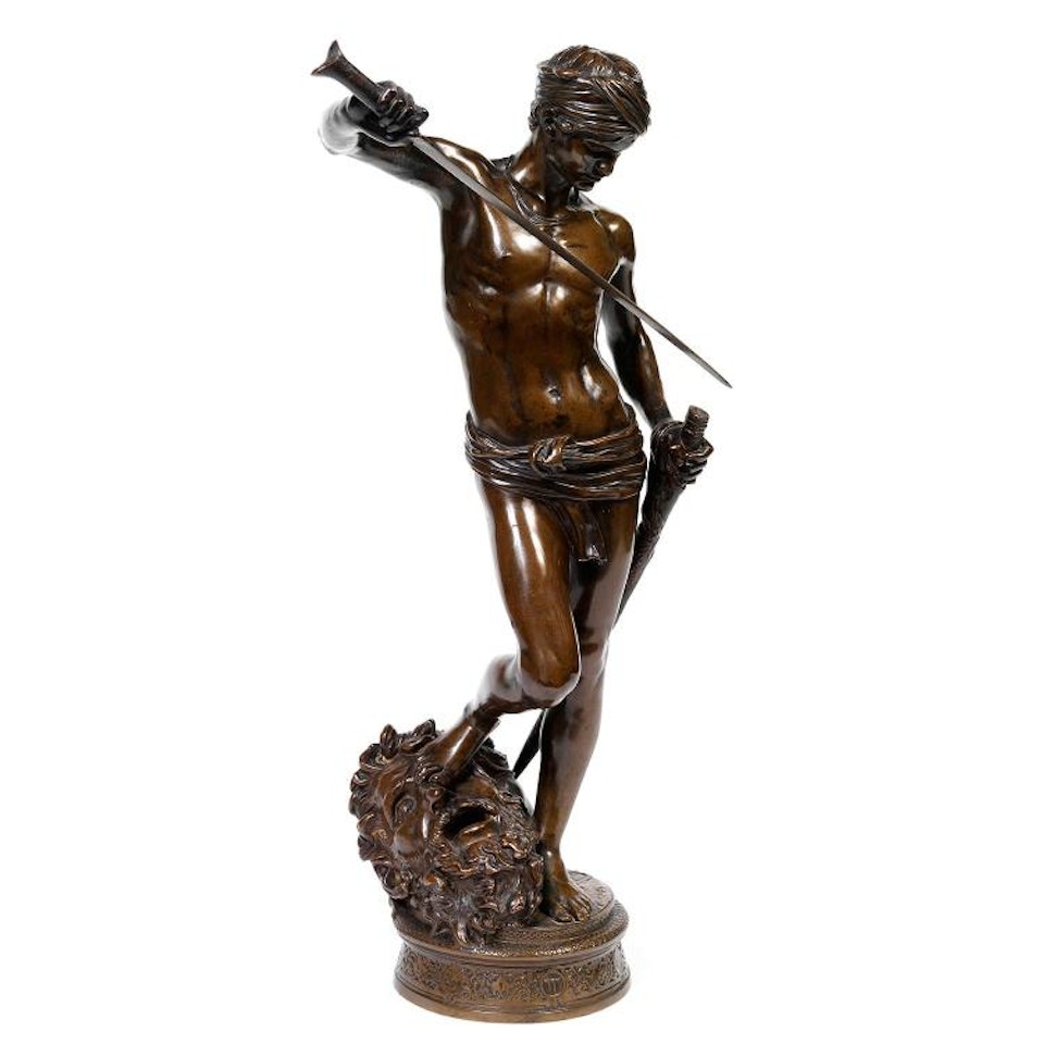 DAVID by Marius Jean Antonin Mercie
