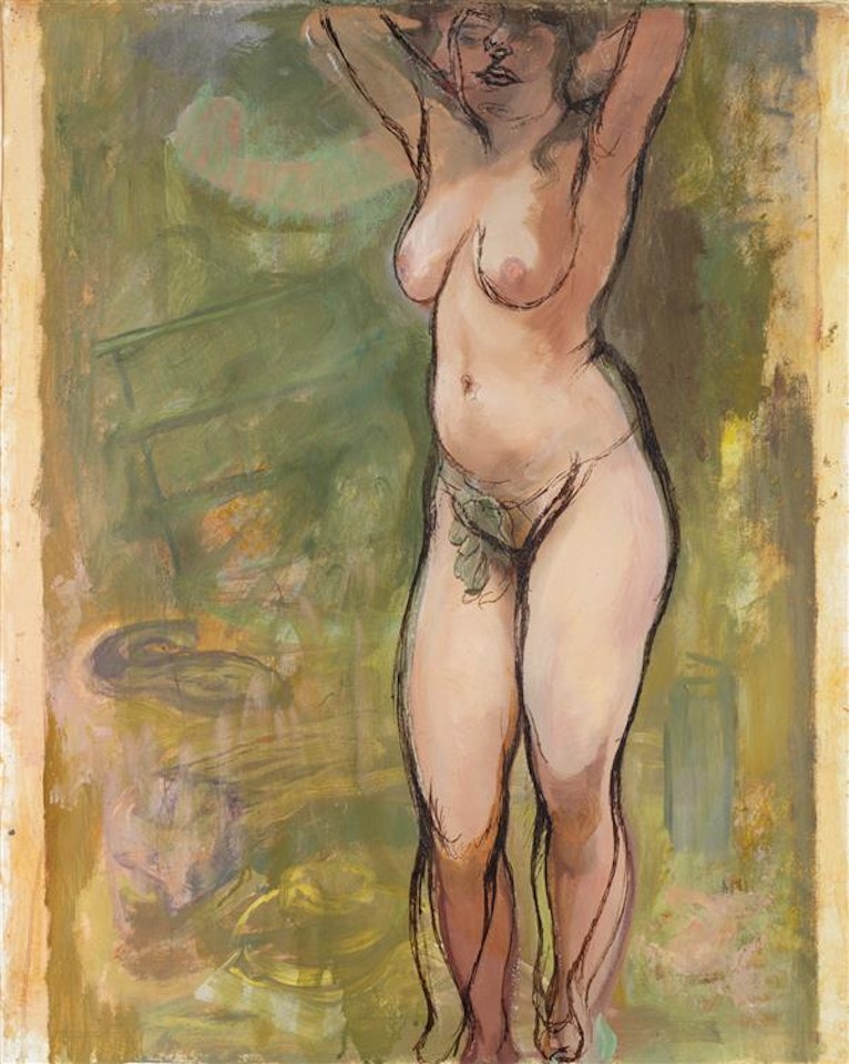 Femme nue debout, Cap Cod; Femme nue debout, Cap Cod by George Grosz