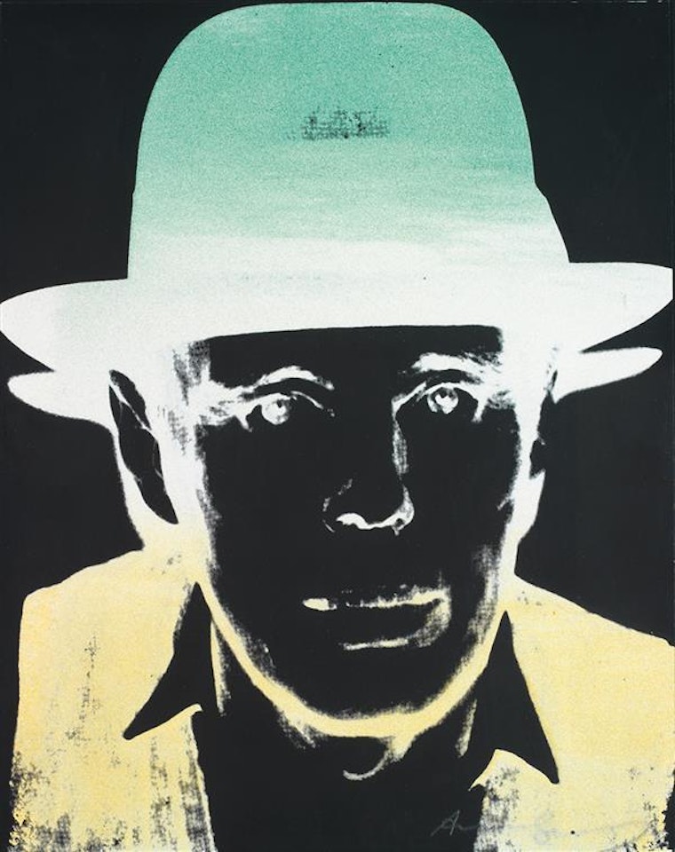 Joseph Beuys by Andy Warhol