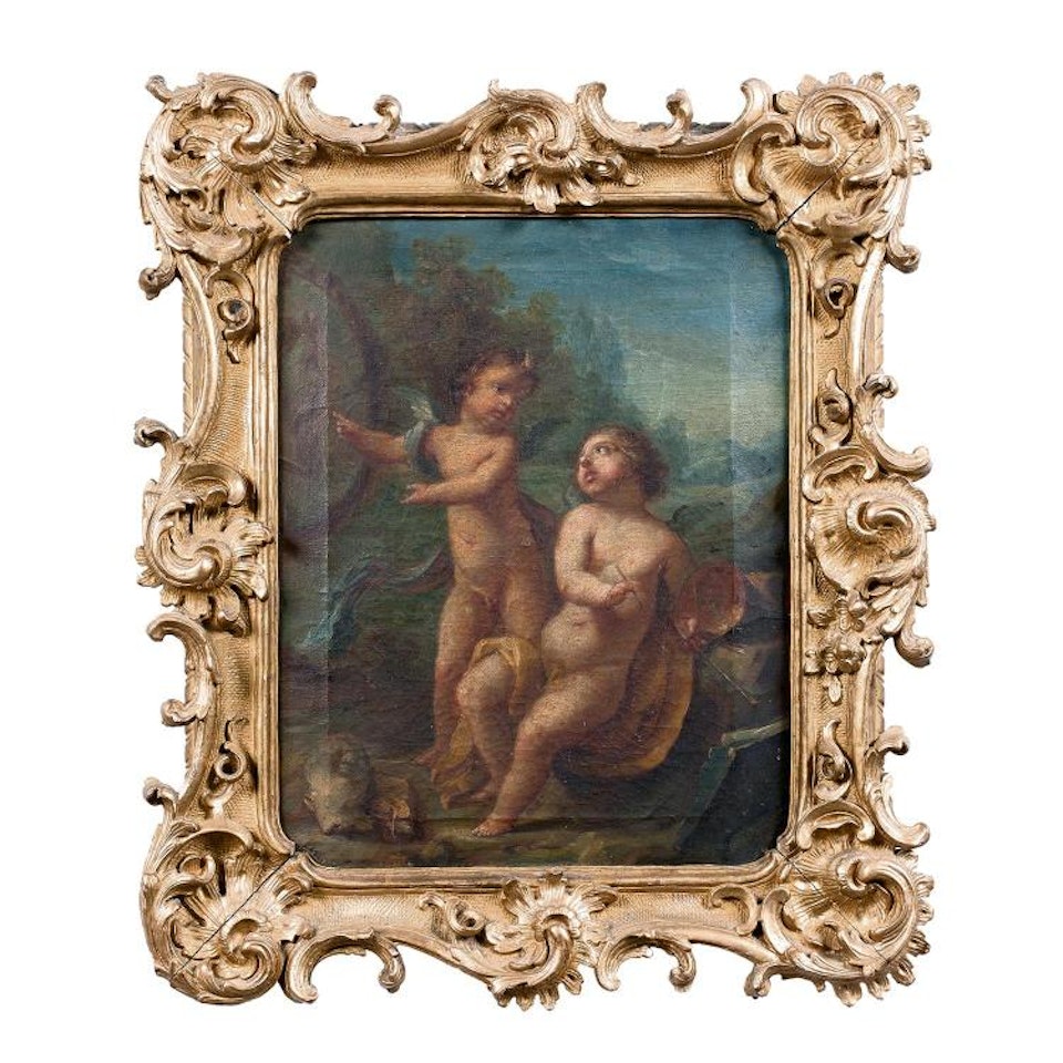 Angels painters, Angels sculptors by French School