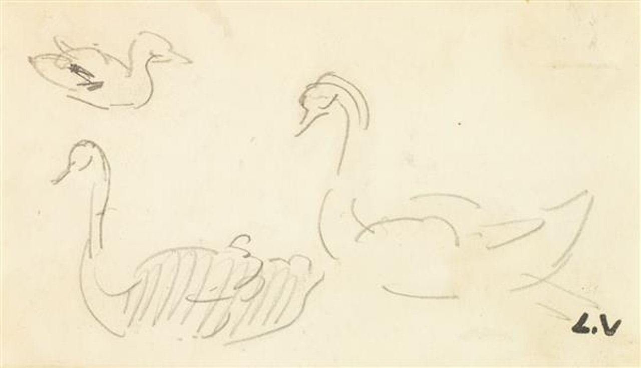 The swans by Louis Valtat