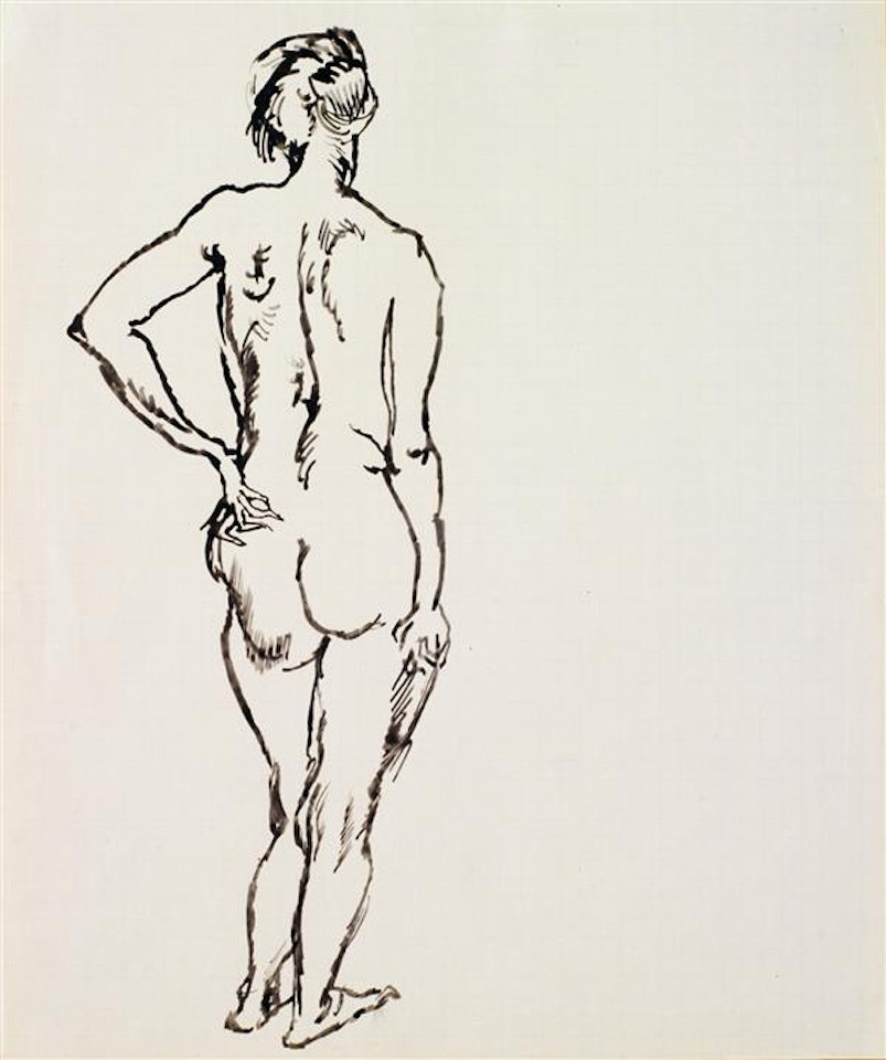 Sans titre (Femme nue debout); Sans titre (Femme nue debout) by George Grosz