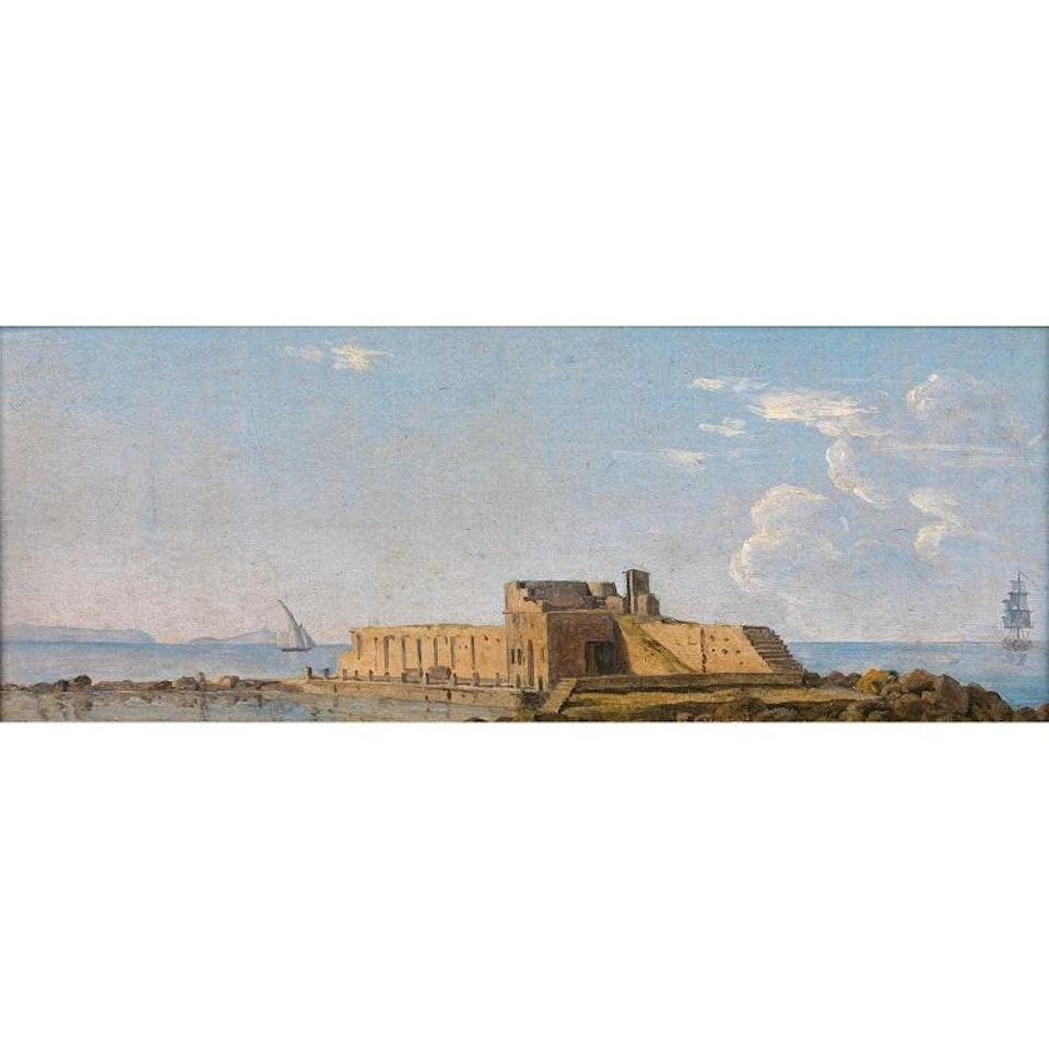 View over the Amalfi Coast by French School