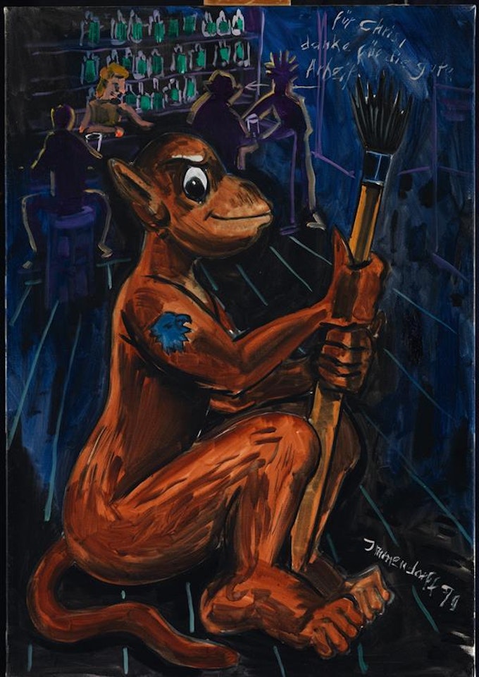 Sans titre; Sans titre by Jörg Immendorff