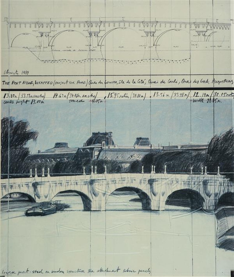 PACKAGING PROJECT FOR THE PONT-NEUF by Christo