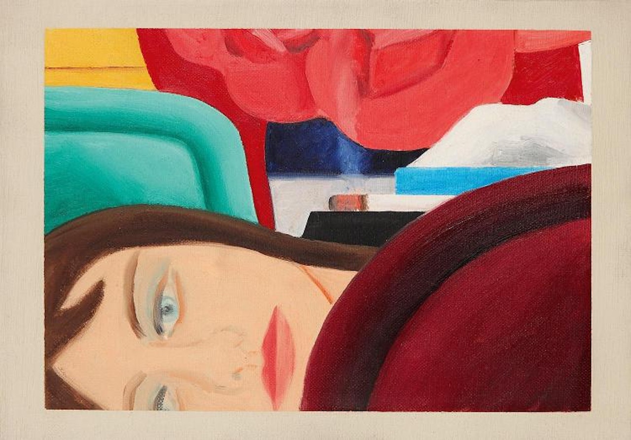 Study for bedroom painting #29 by Tom Wesselmann