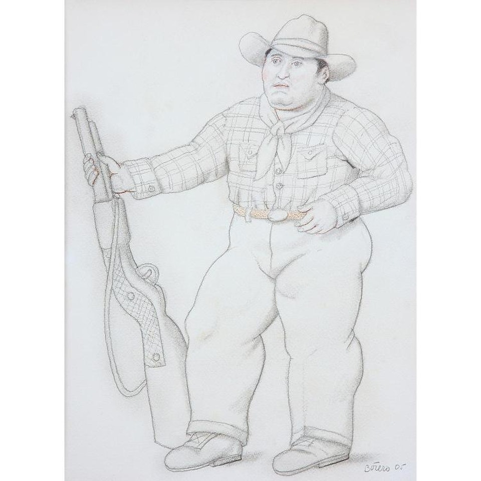 El Cazador by Fernando Botero
