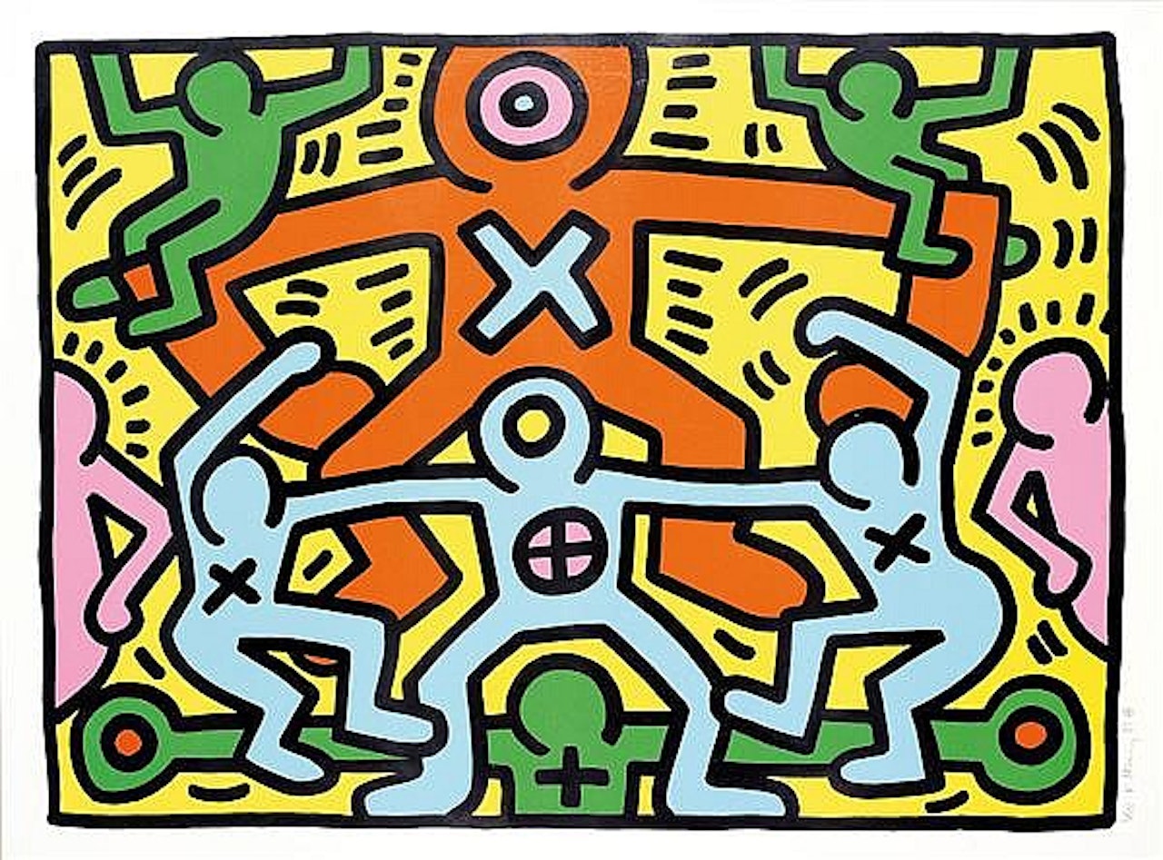 Sans titre; Sans titre by Keith Haring