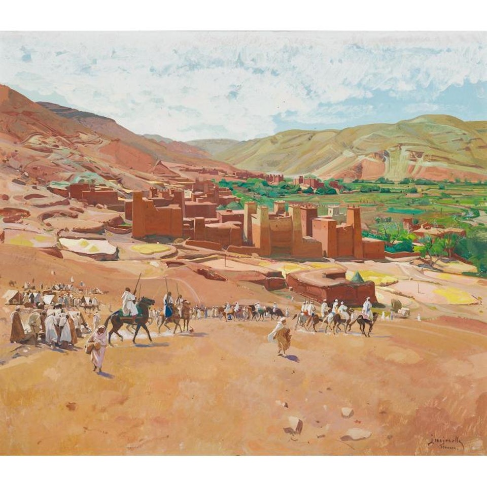 FANTASIA IN IROUNEN FANTASIA AT IROUNEN by Jacques Majorelle