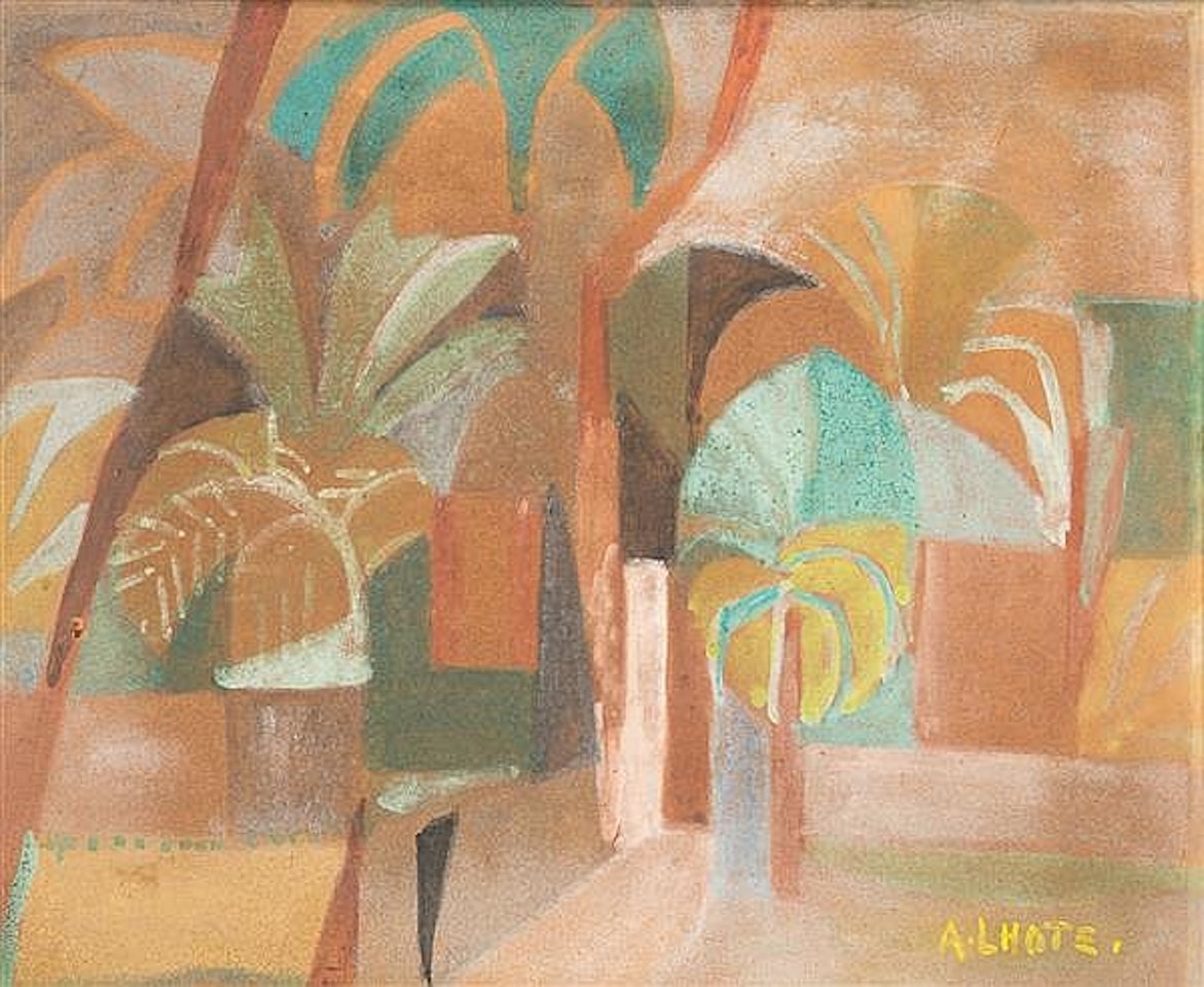 Cubist composition with trees by André Lhote