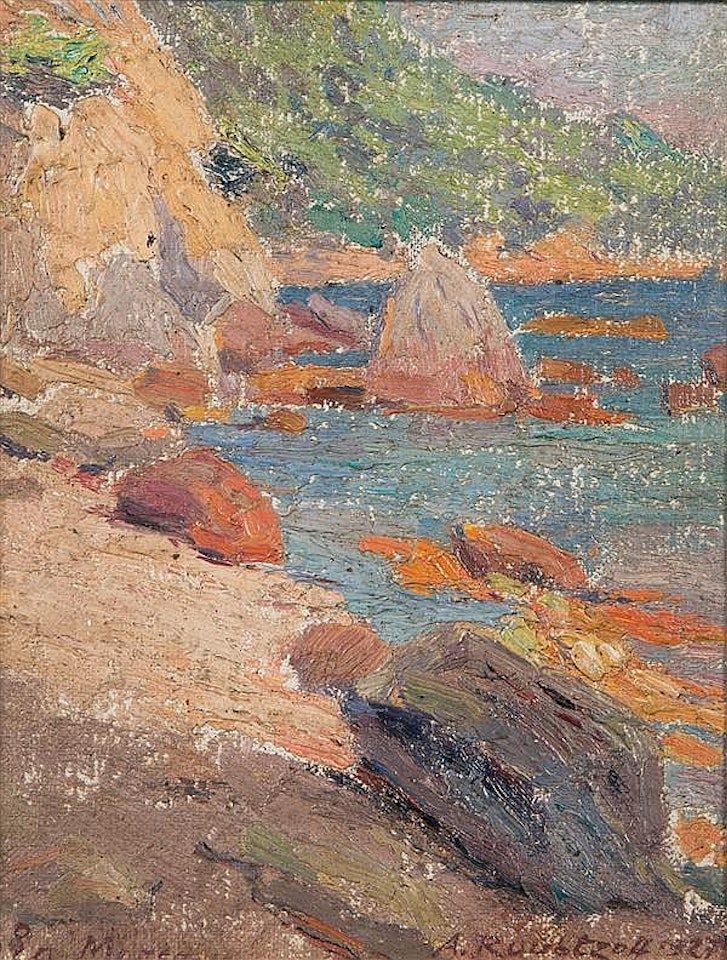 "LA MARSA" by Alexandre Roubtzoff