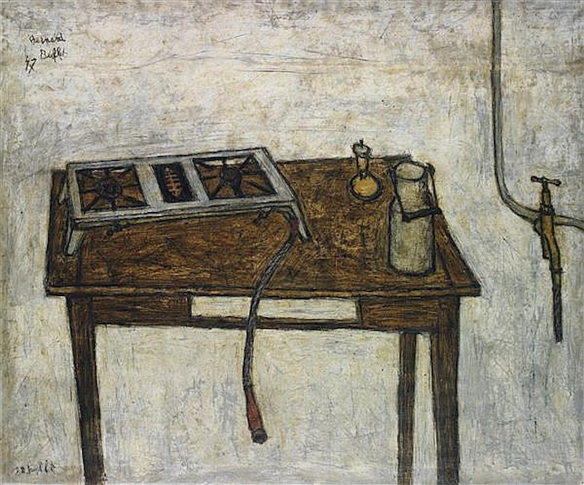 Nature morte au réchaud à gaz; Nature morte au réchaud à gaz by Bernard Buffet
